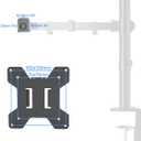 Suptek Monitor Mounting Plate for Suptek Monitor Computer Mounting System 75x75 and 100x100mm(MD6MB)