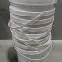 10 Pcs Plastic Bucket with Handle for Paint Storage Crafts,1 Gallon,White