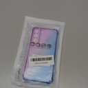 Vokuha for Galaxy S22 Case,Samsung S22 Case, Cute Clear Gradient Slim Shockproof Soft Flexible TPU Back Phone Protective Cover for Samsung Galaxy S22 5G (Purple/Blue)