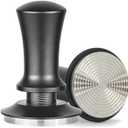 51mm Calibrated Spring-Loaded Espresso Tamper  30lb Palm Tamper with Flat Stainless Steel Base  Precision Portafilter Tool for Home Espresso Machines
