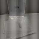 4-Piece Portable A4 File Storage Box Set Document Organizer Lids for Office Supplies Scrapbooking and Magazine Storage