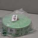 INDIANA TICKET CO. 2,000 Green Raffle Tickets Double Roll, Premium Quality 50/50 Raffle Tickets, Tickets for Events, Carnivals, Door Prizes, Drinks and More