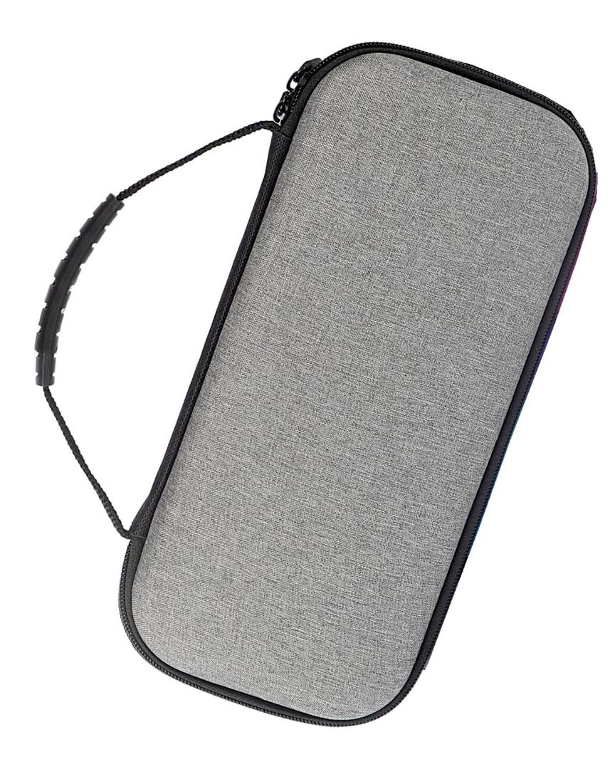 zmgnnd Carrying Case for Switch 2 Model 2025(Slim,Hard Shell,12 Game Card Slots,Gamer Gifts) - Gray