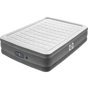 Sealy: AlwayzAire 18" Airbed - Queen - Built-in Comfort Pump, Inflatable Matress, USB Charge, Wave Beam Construction, Adjustable Firmness, Storage Bag