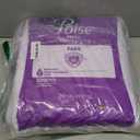 Poise Incontinence & Postpartum Pads for Bladder Leaks, 7 Drop Ultra Absorbency, Long Length, 39 Count