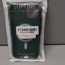 SUPFINE Magnetic for iPhone 15 Plus Case & iPhone 14 Plus Case(Compatible with MagSafe)(Military Grade Drop Protection) Slim Translucent Shockproof with Anti-Fingerprint Phone Case,Forest Green