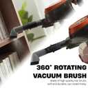 Replacement Vacuum Attachments -Vacuum Dust Brush & Crevice Tool for Shark Rotator NV501 NV500 Rocket HV300 HV301 HV371 HV372 NV350 NV352 - Vacuum Acessories Compatible with Miele Classic C1 C2 C3