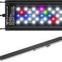 Led Aquarium Light for Plants-Full Spectrum Fish Tank Light with Timer Auto On/Off, 48-54 Inch, Adjustable Brightness, White Blue Red Green Pink LEDs with Extendable Brackets for Freshwater