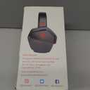 NUBWO Wireless Gaming Headset with Mic for Ps5 Ps4 PC, Zero Interference, 100-Hour Battery All-Day Play, 23ms Sync for Fortnite & Call of Duty/FPS Gamers, Triple Mode All Devices Compatible - Red