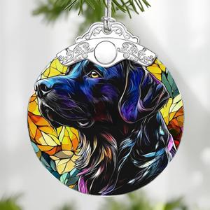 Loyal Border Collie Stained Glass Ornament, Christmas Ornaments  Christmas Tree Decorations, Holiday Decor, Stocking Stuffer, Gift Idea, Gifts for Dog Lover, Dog Owner, and Pet Lover