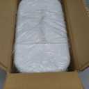 CTIME Touchless Automatic Bathroom Trash Can with Lid - 3 Gallon Slim Motion Sensor Garbage Can for Bedroom, Kitchen, Office - White (6" W x 11" L x 13" H)