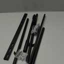 4ft 2 Pack Metal Stakes 48 Inch, Heavy Duty Metal Stake Yard Sign Holder, Durable Sign Stake Posts for Outside