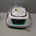 WYBOT A1 Cordless Robotic Pool Cleaner, Automatic Pool Vacuum for Above Ground with 120 Mins, Double Filters, LED Indicator, Charge in 2.5 Hours, Ideal for Above & In-ground Flat Pools - Whitegreen