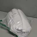 Surmente 2 Pack White Rectangle Tablecloth 90 x 132-inch Rectangular Polyester Table Cloth for Weddings, Banquets, or Restaurants