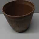 Root & Vessel Dolce Round Planter, Rust, 8"