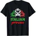 Italy Princess - Italian Flag T-Shirt
 XS
