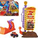Monster Jam El Toro Loco Big Air Challenge Playset with Exclusive Monster Truck, Over 20-Inch Tall, 1:64 Scale, Kids Toys for Boys Ages 3 and up