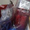 Tail lights Assembly Compatible with 2016-2023 Tacoma Smoke Halogen Rear Light Taillights Replacement for TO2800183 TO2801183 TO2800165 TO2801165