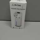 Touchless Automatic Soap Dispenser for Kitchen and Bathroom, Liquid Hand Soap Dispenser, Water-Resistant and Rechargeable, 14.2oz/420ml Intelligent Digital Display4-Level Adjustable,Modern (White)