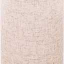 Wellmet Linen 6"x 6"x10" Lampshade, Classic Modern Fabric Drum Shade, No Assembly Required, Spider Fitter for Table, Bedside, Floor Lamps