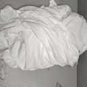 Amazon Basics Ruffled Bed Skirt, Classic Style, Wrinkle and Fade Resistant, Machine Washable, 16" Drop, Full, White