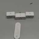 TREATLIFE 3Pack Mini Remote Control Outlet Plug with Magnetic Remote, 15A/1800W Wireless Light Switch for Lamps, Fans, Household Appliances, No Hub Required