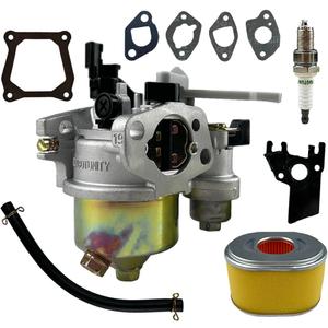 GX160 carburetor Kit for Honda GX200 4hp 5.5hp 6.5hp, Parts for 163c 196cc 212cc 224cc Small Engines Tune up (carb & filter & spark plug)