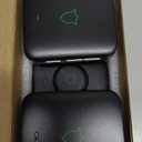 AVANTEK Wireless Door Bell, CB-12 Mini Waterproof Doorbell Chime Operating at 1000 Feet with 52 Melodies, 5 Volume Levels & LED Flash (2 Receivers Black)