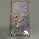 for Samsung Galaxy S25 Ultra Glitter Floral Case, Cute Colorful Retro Oil Painting Printed Flowers with Bling Sparkly Ring Kickstand Shockproof Women Girls Case for Galaxy S25 Ultra,Colorful