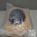 Tiny Dog Bed 15 Inch for Extra Small Dogs,Washable Puppy Bed,Soft Faux Fur Calming Donut Bed for Chihuahua Yorkie Maltese Pomeranian,Light Brown