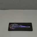 JASON Curved Shears for Dogs - 7.5" Pet Grooming Scissors with Ergonomic Handle Japanese Stainless Steel Trimming Scissor for Dogs, Cats and Other Pets, Sharp (Up-Curved, Purple) Christmas Gift