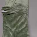 BEDELITE Body Pillow Cover with Zipper Closure, Super Soft and Cozy Fuzzy Fleece Body Pillow Case Cover 20 x 54 Inches, Sage Green
