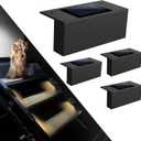 Magnetic Solar RV Step Lights– IP65 Waterproof, No-Wire LED Stair Light Strip for Camper & Trailer, Auto On at Dusk, Easy Install with Magnet & Adhesive, No Drilling (4 Pack)