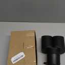 Arwrilt Dual Exhaust Tip, Stainless Steel Bending Muffler Exhaust with Bolt, 2.5" Inlet Dual Tail Pipe Muffler Tip, Automotive Modification Accessory, Universal Tail for Cars (Matte Black)