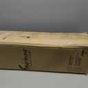 Furinno Jaya Book Shelf, 5-Tier Bookshelf, Bookcase with Adjustable Shelves, 9.5" x 24.5" x 71.2", for Organization and Storage, for Living Room, Bedroom, Home Office, Blackwood