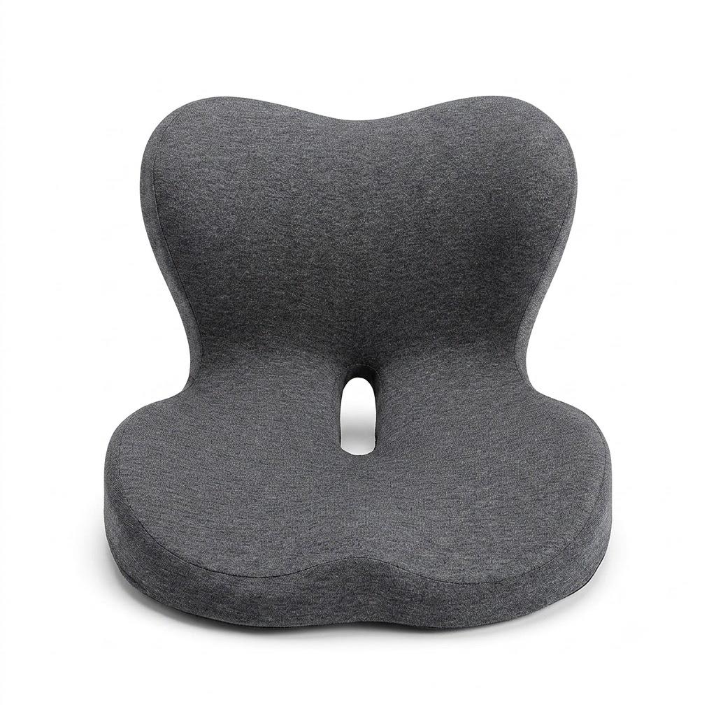 Ergonomic Lab-Designed Seat Cushion for Office Chair, Car Seat for Driving, Truck Seat, Driver Seat, Sciatica, Tailbone & Coccyx Pain Relief, Lumbar and Lower Back Support（