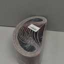 4 x 24 Inch 40 Grit Sanding Belt | Premium Aluminum Oxide Sanding Belt | Premium Sander Sandpaper  12 Pack