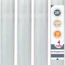 PackageZoom 20 inch x 1000 Feet Stretch Wrap with Handle, Clear Stretch Film, 4 Rolls