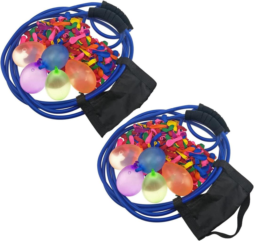 Water Balloons Launcher 500 Yard Toys 3 Person T Shirt Launcher Slingshot Water Ballons, The Heavy Duty Football Potato Launcher Giant Sling shots for Adults