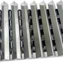 Parts DP109 Stainless Steel Flavorizer Bars/Heat plates (13-pack) 7538 Replacement for Weber 7538, Genesis 1000-5000, Genesis I-IV, Genesis Platinum I & II