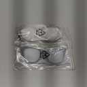 2 Pack Readers for Women Oprah Style Square Reading Glasses with Spring Hinge Blue Light Blocking for Men Ladies HCB +3.25