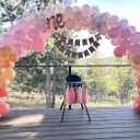 Balloon Arch, Innovation Sturdy Balloon Arch Kit,10Ft Wide & 9FT Tall Adjustable Balloon Arch Stand with Water Fillable Bases, for Wedding, Birthday, Baby Shower, Graduation Decorations Photo Backdrop