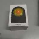 Decorative Night Light with Bluetooth Speaker | Cute Desktop Decor, Portable & Rechargeable, 4 Color Modes + White Noise | Ideal Gift for Home, Office, Travel |Black