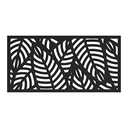 2'x4' Sanibel Decorative Screen, Black 6 Pack