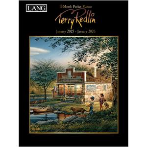 3 x Lang, Terry Redlin 2025 Monthly Pocket Planner