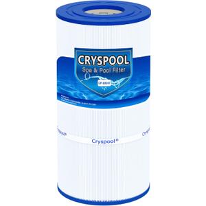 Cryspool 08047 Filter Compatible with CCX1000RE (CC 1000E), XStream CC1000RE, PXST100, C-8311, FC-1285, 100 Sq. Ft Pool Filter Cartridge, LOD: 17-3/8" 8-15/16, 1 Pack