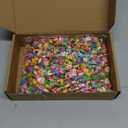 1000 Pieces Mini Erasers for Kids, Bulk Small Animal Fruit Pencil Erasers Assortment for Home Rewards, School Supplies and Gift Filling