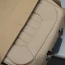 FLORICH Seat Cover, Car Seat Covers Front Set, Waterproof Leather Car Seat Protector, Front Seat Covers for Cars, Automotive Seat Covers Protector 2 Pack Fit for Most Cars Trucks SUV - Beige