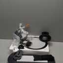 TCL 52" Low Profile Ceiling Fan with Light, Slim, Black, Flush Mount, DC Reversible Motor, 6 Speeds, Remote Control, Noiseless, Dimmable, LED Light, 3CCT, Modern Matte Black Ceiling Fan for Bedroom