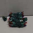 PREXTEX Christmas String Lights with Green Wire - 100 Count, 20 Ft Multicolored Christmas Tree Lights for Xmas Decorations Indoor and Outdoor - Incandescent String Light for Patios, Fences, Holidays